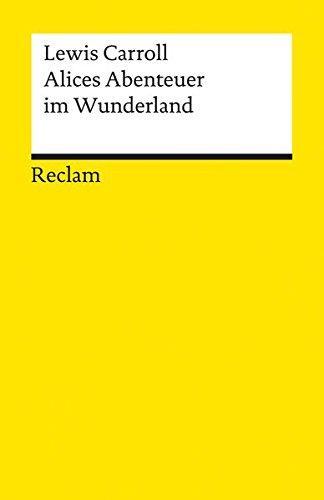 Lewis Carroll: Alices Abenteuer im Wunderland. (German language, 1999)