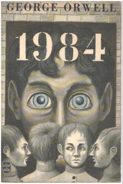 George Orwell: 1984 (French language, 1965, Éditions Gallimard)